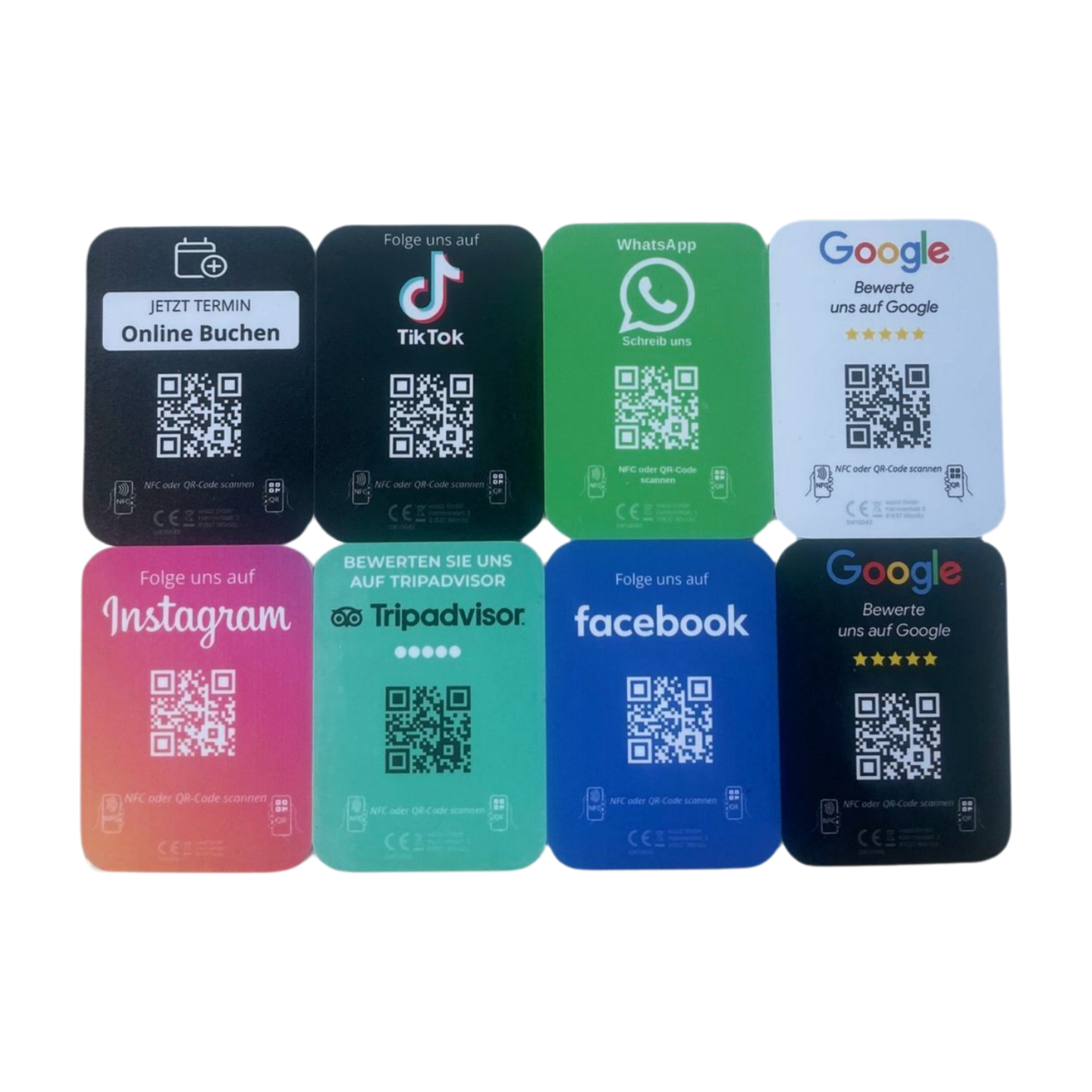 WhatsApp Direct Connect zum kleben – NFC/QR-Code für sofortigen Kundenkontakt