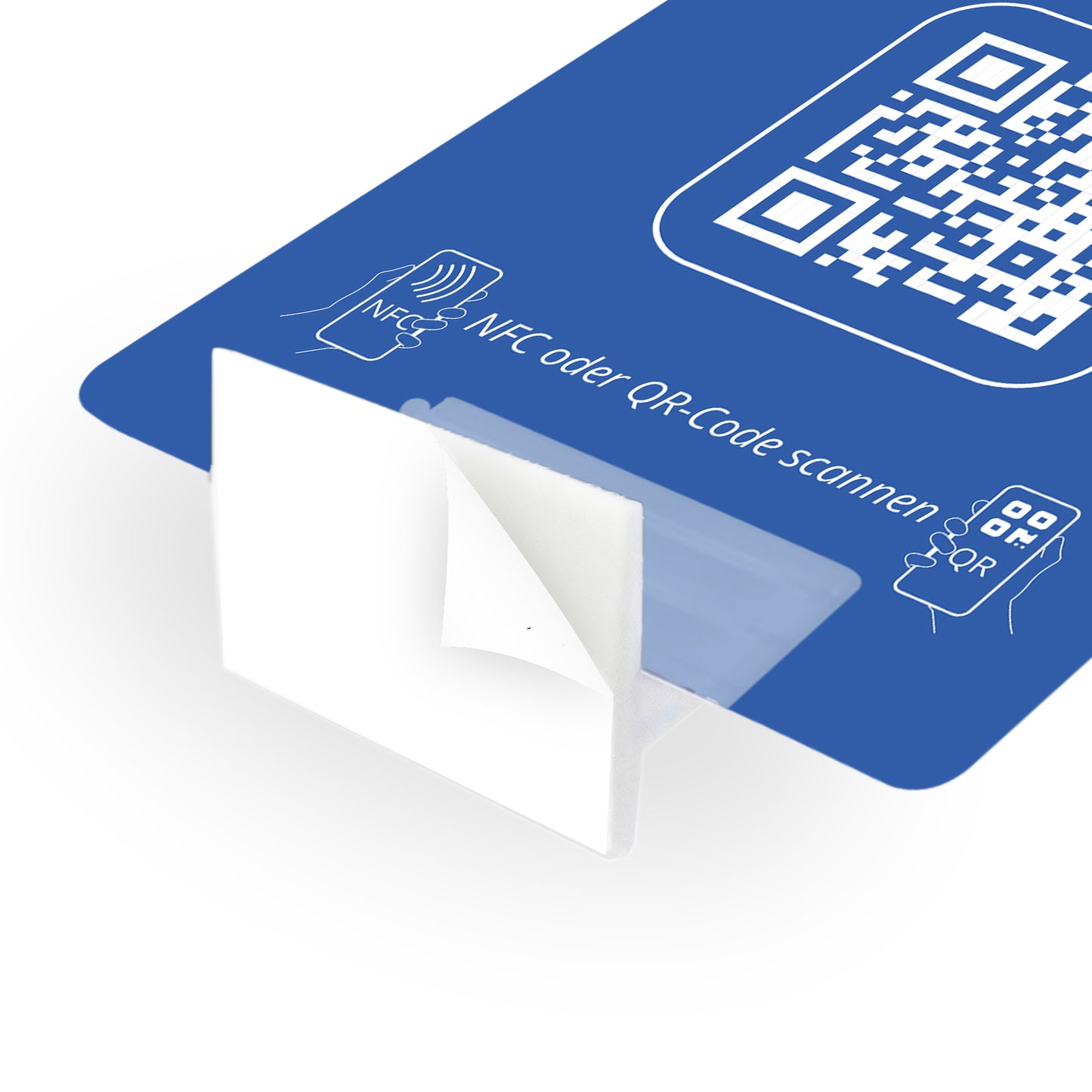 Facebook Follower Booster - NFC/QR-Code Aufsteller - Followerkarte