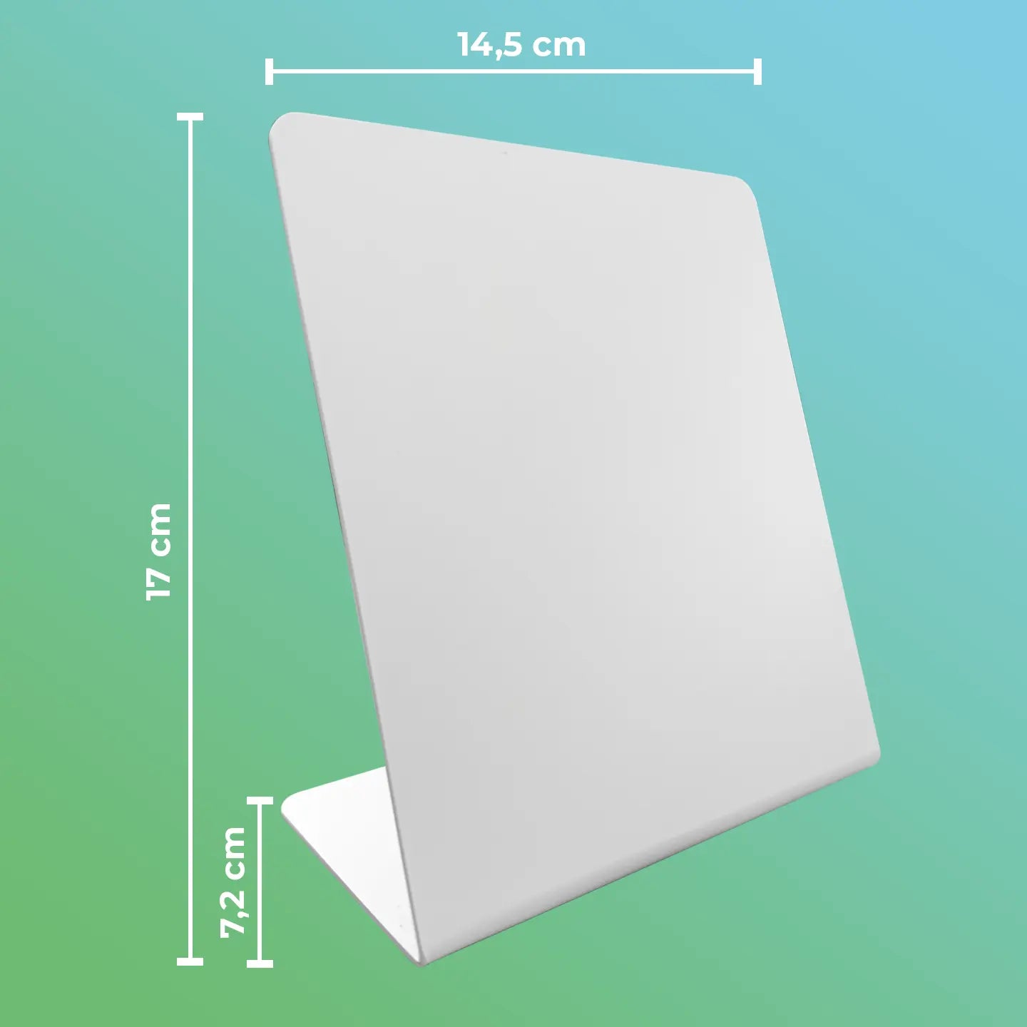 Facebook Follower Booster - NFC/QR-Code Display Aufsteller - Followerdisplay 12x14cm