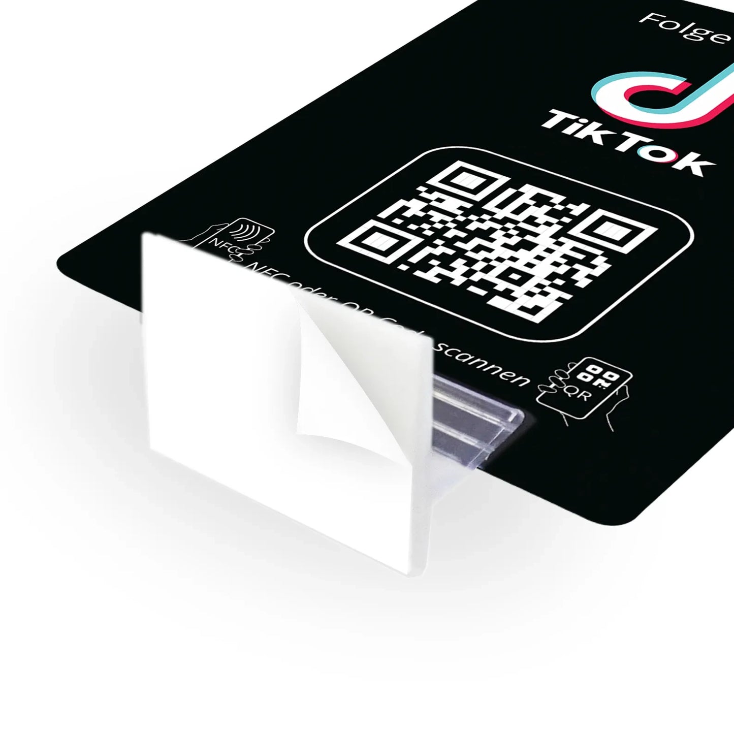 TikTok Growth Karte – NFC/QR-Code Display für virale Reichweite
