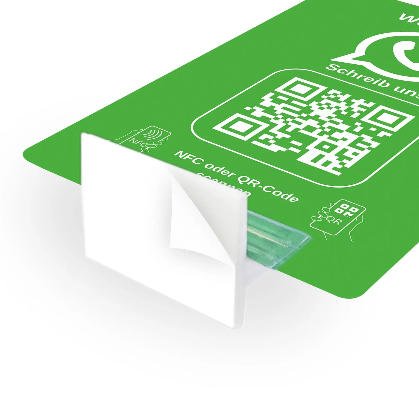 WhatsApp Direct Connect – NFC/QR-Code Aufsteller für sofortigen Kundenkontakt