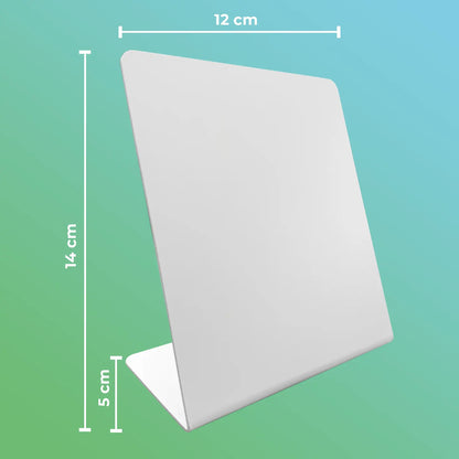 Instagram Booster Display mit eigenem Logo – NFC/QR-Code Display Aufsteller für sofortige Follower-Zuwächse 12x14cm