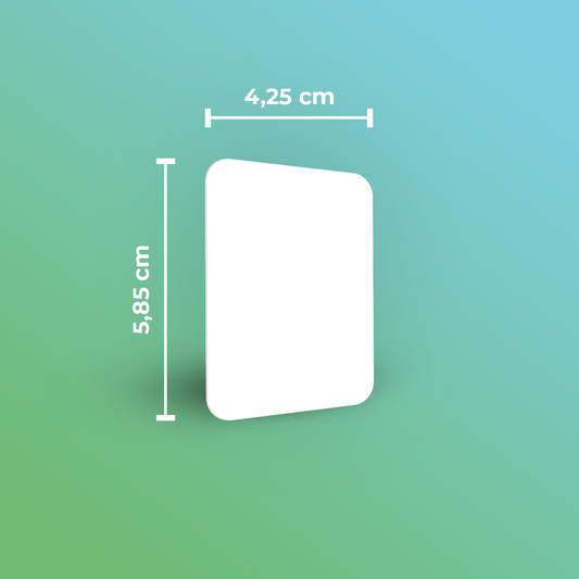 Instagram Booster Card - Codice NFC / QR da attaccare - Pre-programmata per la tua azienda